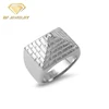Jewelry Manufacturers Pyramid Shape Two Finger Men's Ring