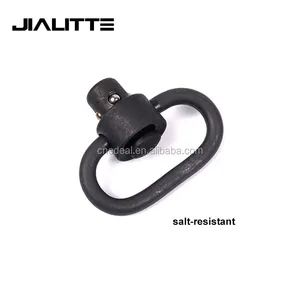 Jialitte J223 Heavy Duty Steel QD Sling Swivel 1.25 Inch Rifle Sling With Flush Type Push Button Matte Sand