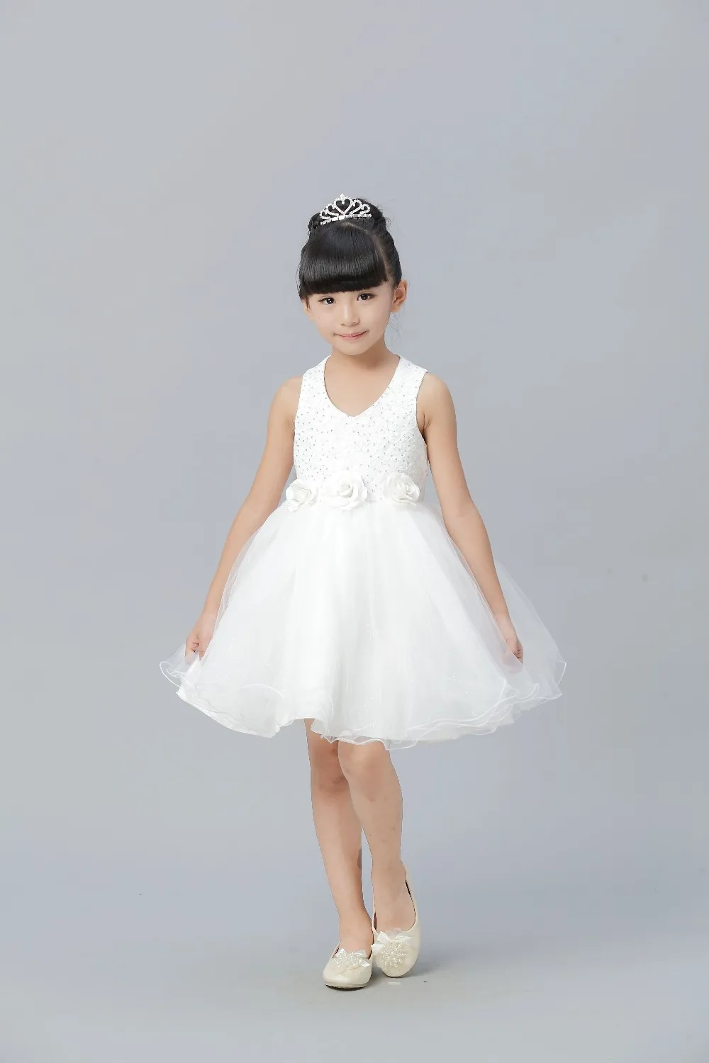 Fashion Children Fancy Flower Dress Kids Princess Fluffy Wedding Dress Designer One Piece Party Dress Communion Skirts For Girls View Fashion Kids Party Wear Girl Dress Duoduo Princess Product Details From Shenzhen