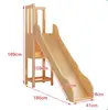 Kids Bunk Bed Solid Wooden Bedroom Furniture Folding Sofa Double Bed For Children With Stairs