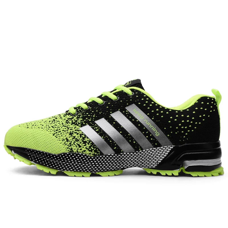 
Knitting Sport Running Walking Casual Breathable Women Shoes Men Sneakers 