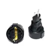 Switzerland Plug to CEE7/3 European Socket power adapter Schuko CEE7/7 plug to Swiss Type J Plug converter