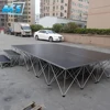 4x4ft Light weight Moving Stage Riser For Events