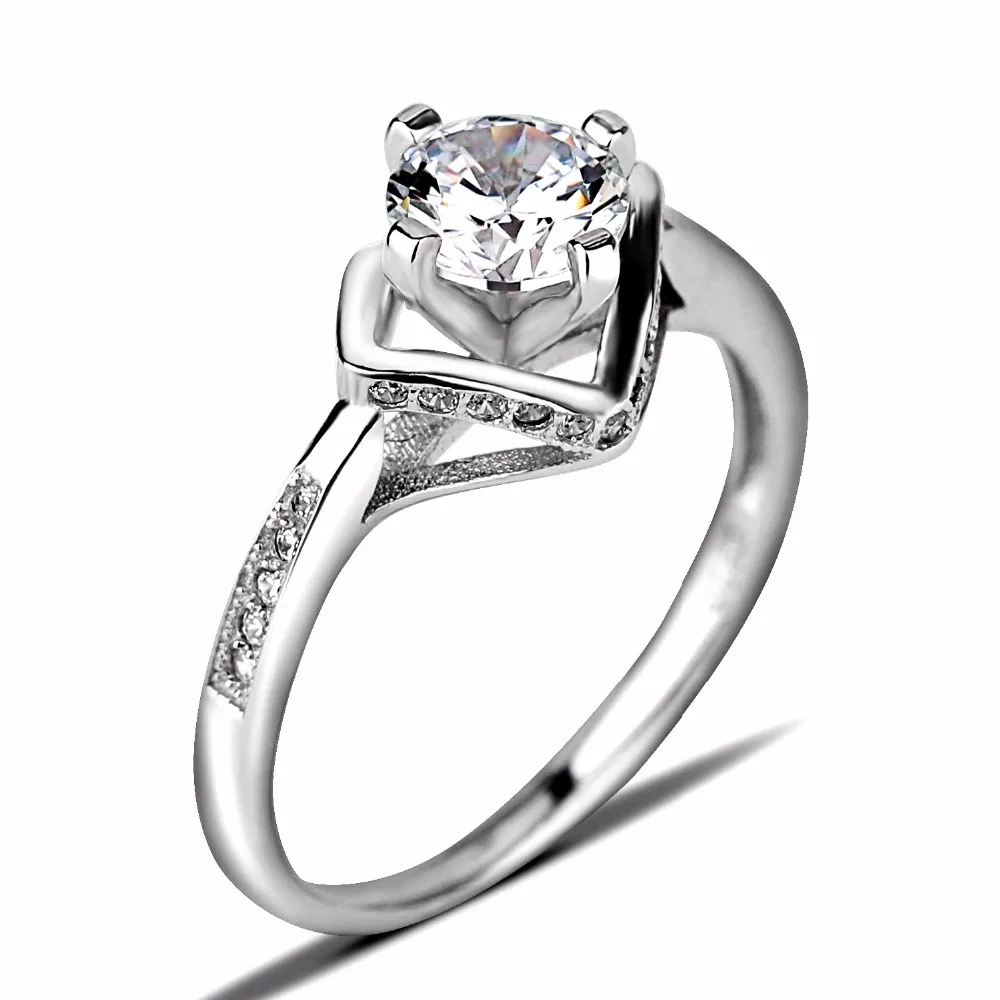 

1 MOQ ON STOCK single stone jewelry gemstone ring designs