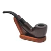 Durable Wooden Smoke Smoking Pipe Tobacco Cigarettes Pipes