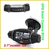 GPS remote control car with camera, car dvr camera with gps-protect 802, dual camera dash cam X3000
