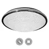Factory wholesale interior led ceiling light crystal and cct adjustable surface mounted private mould