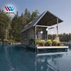 Light steel structure, without trailer, different design tiny house prefab