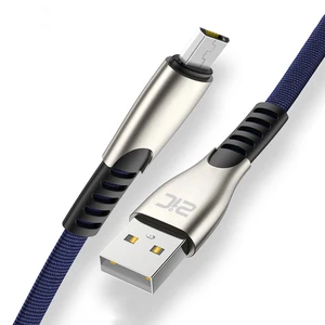 Flat Noodle Micro USB Cable Android Fast Charging – Four Colours