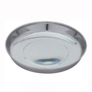 Image of Food grade stainless steel camping dishes plates the picnic plates