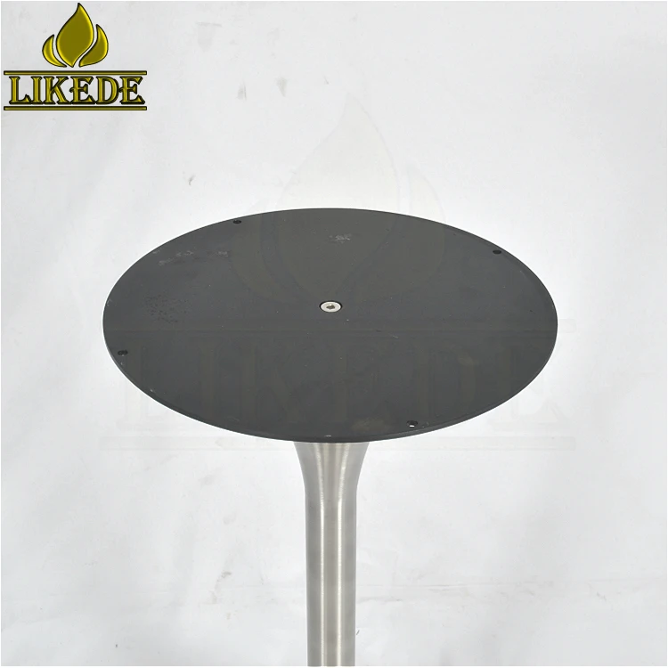 Hot Sale 304# Stainless Steel Table Base Metal Trumpet Tulip Design Outdoor Living Room Bedroom-Coffee Dining Granite Table