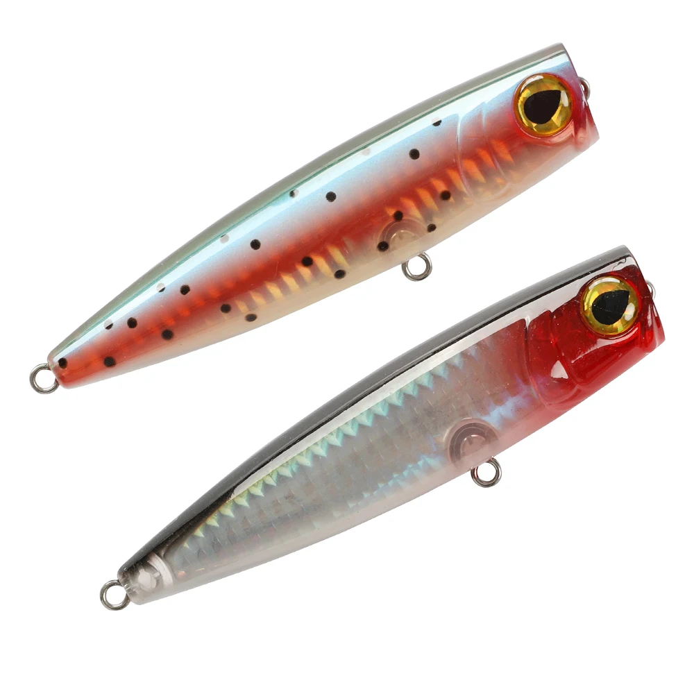 

HONOREAL Hard Popper Fishing Making Top Quality Lure Pike, Various color to choose