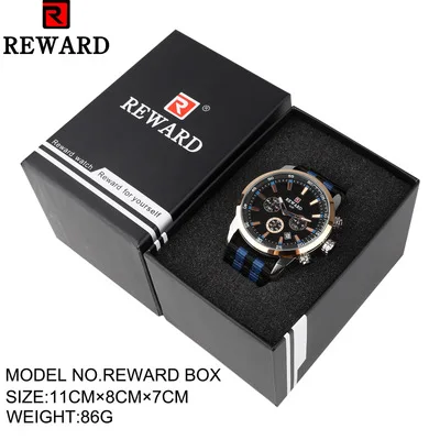 Relojes Deportivos Hombre Reward 83005 Oas Cronografo Caja