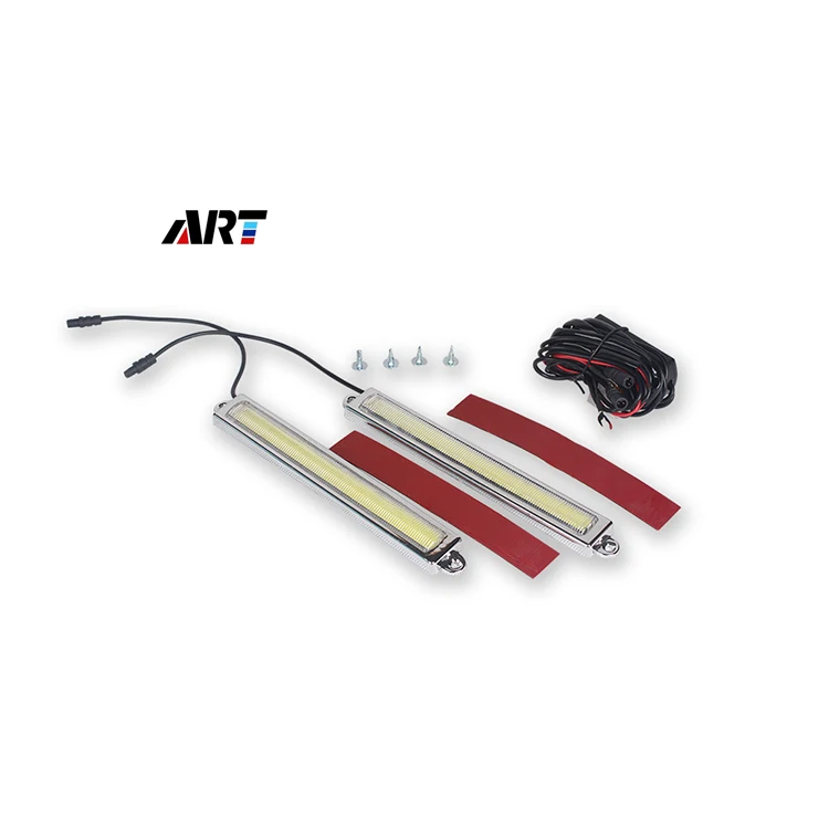 
Car Cob Vehicles And Accessories Waterproof High Power Led Drl Driving Led Daytime Running Light For Auto 