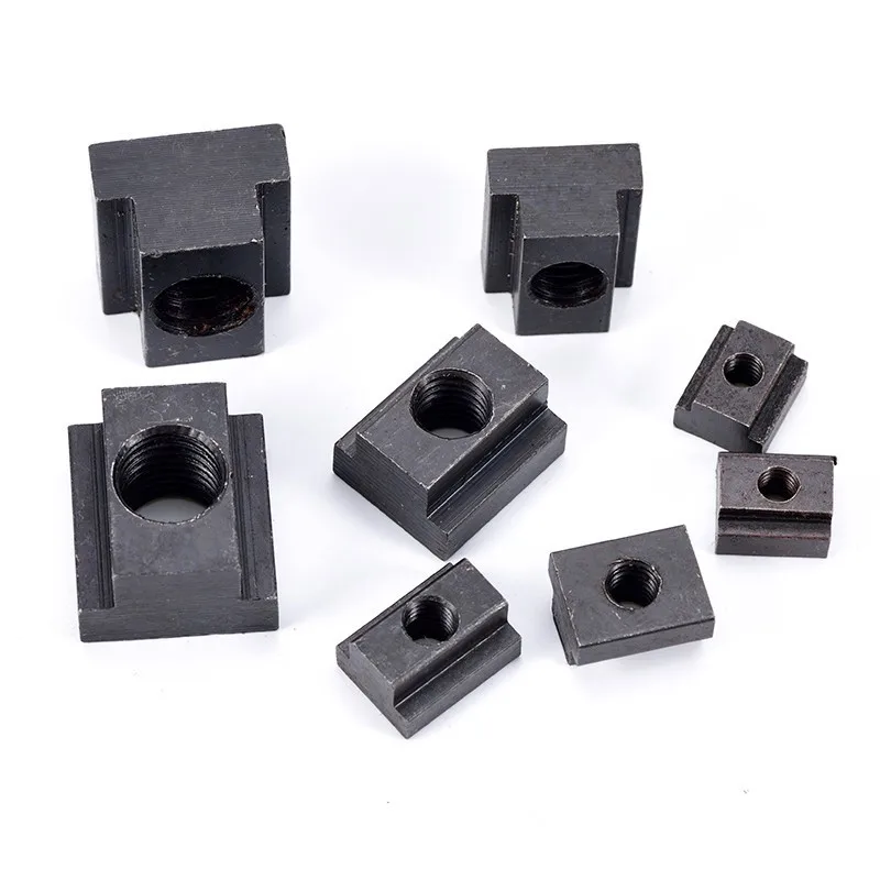 Din508 Carbon Steel T Slot Nuts For Aluminum Profile Iso299 Black Oxide Nuts For Tslots Buy