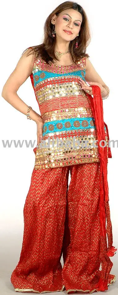 ladies sharara dress