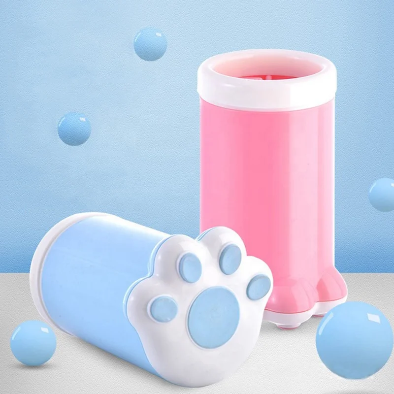 

Pet Supplies Vacuum Clean Dog Paw Washer Pet Foot Pet Paw Cleaner, Pink;blue;green
