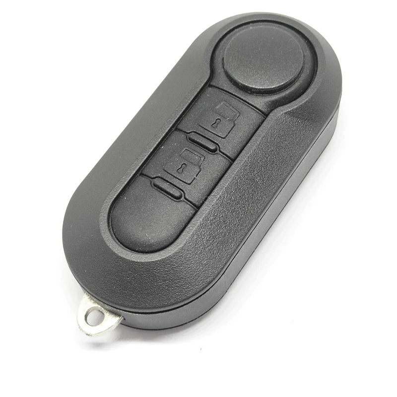 

Factory sale black color 3 buttons modified flip remote key shell for f-iat key(1bag=10pieces)