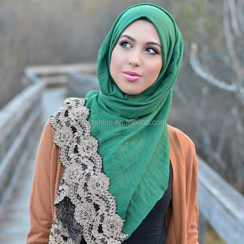 New Arrival Fashion Women Head Wrap Arab Muslim Hijab Scarf