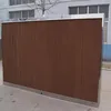 Evaporative cooling pad for poultry farming environment control