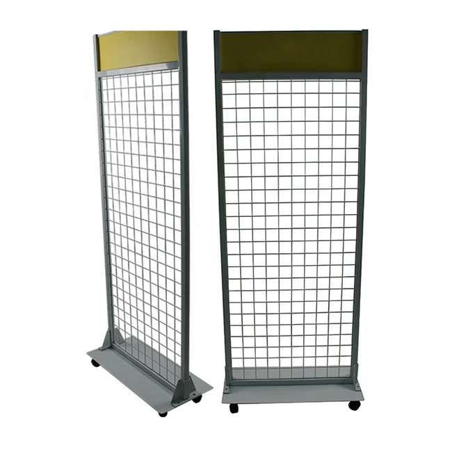 Metal Wire Mesh Grid Display Rack Grid Panel Display Shelf Buy Wire