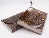 Hot13 Pockets Plastic Expanding Folders, Letter Size Portable Document Bag, A4 File Organizer with Holder Leopard pattern