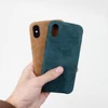 Shenzhen factory Wholesale winter use suede micro plush phone case