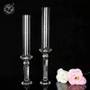 MH-TZ0485 Tall Cylinders Single Holder Wedding Table Decoration Candlestick Crystal Candle Holders