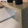 big thick slab artificial quartz stone acrylic solid surface sheets