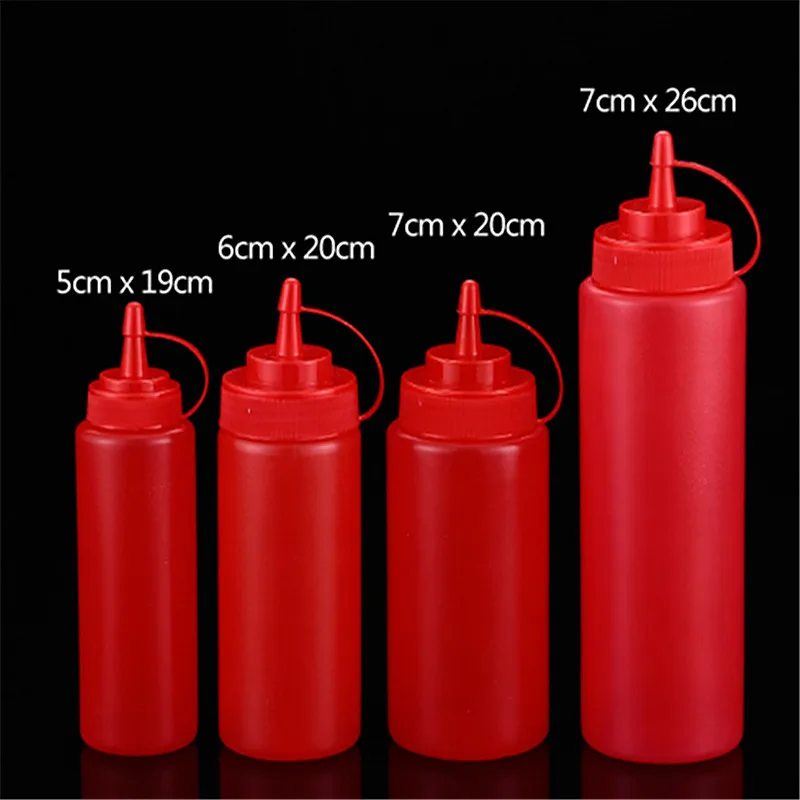 12oz/16oz/24oz Plastic Squeeze Bottle For Sauce Buy Squeeze Bottle