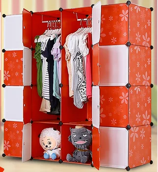 Diy Plastic 16 Cubes Colorful Wardrobe Cabinet Designs Sale Buy