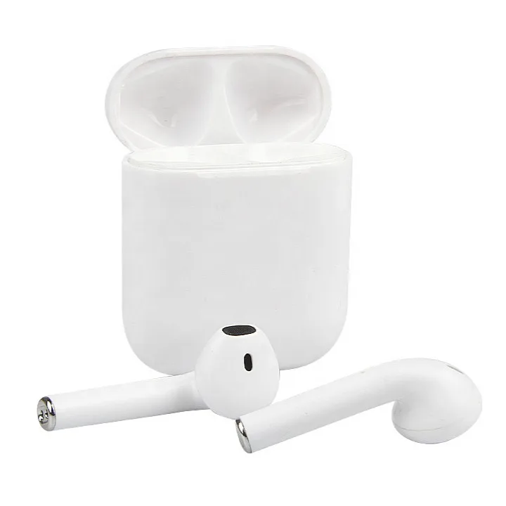 

i10 bluetooths version 5.0 earphone touch blue tooth tws, White