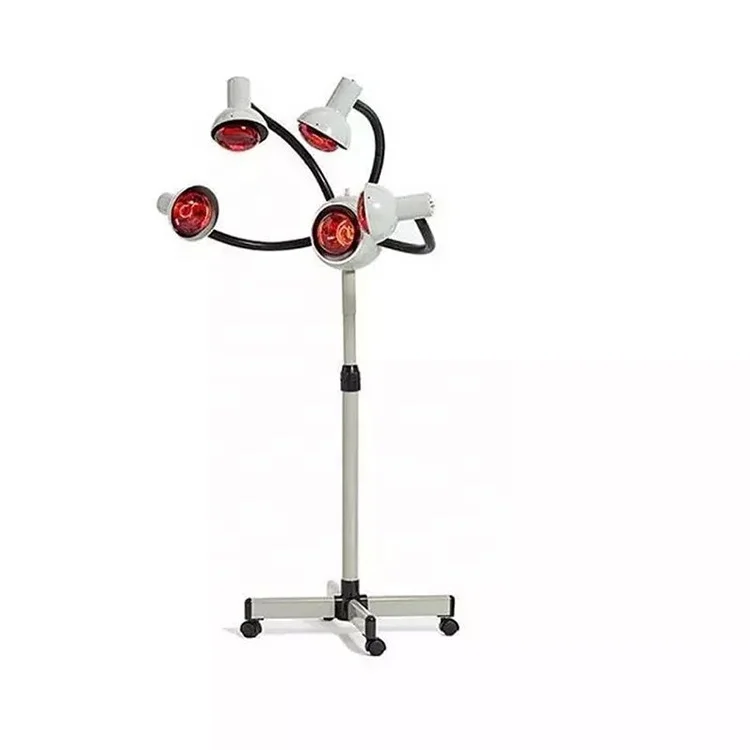 

Hair Salon Equipment Standing Foot Infrared Heater Lamp, Grey