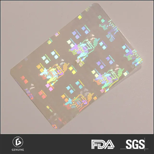 Id Cards Security Hologram Sticker For Id,Id Transparent Hologram