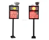 Car Parking System LPR / ANPR Camera With Fee LED Display For Parking Car Number Plate Recognition