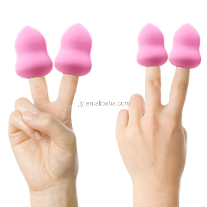 New Design 2017! Finger Blender Sponge Makeup Mini Beauty Foundation Cosmetic Sponge Puff Buy