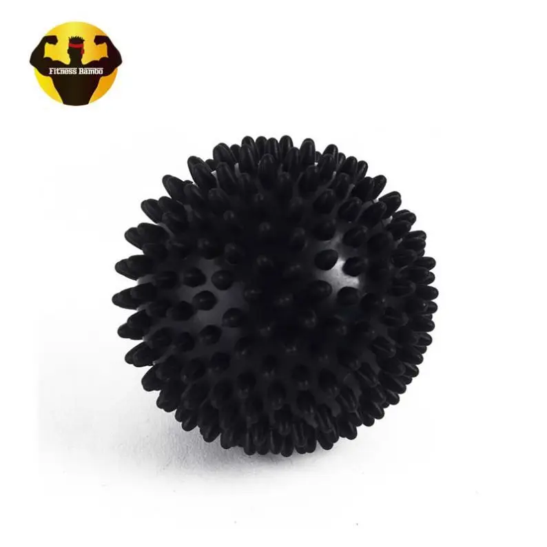 

Hot Sale PVC Hand  9Cm body release exercise ball Spiky Massage Ball, Red,gray