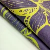 Factory sale professional comfortable digital printed flora leather fabric