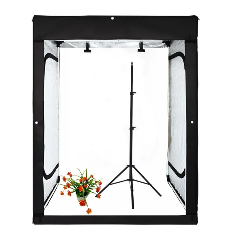 200cm Deep LED photography tent led lamp studio light box soft box Studio Shooting Room for photo equipment