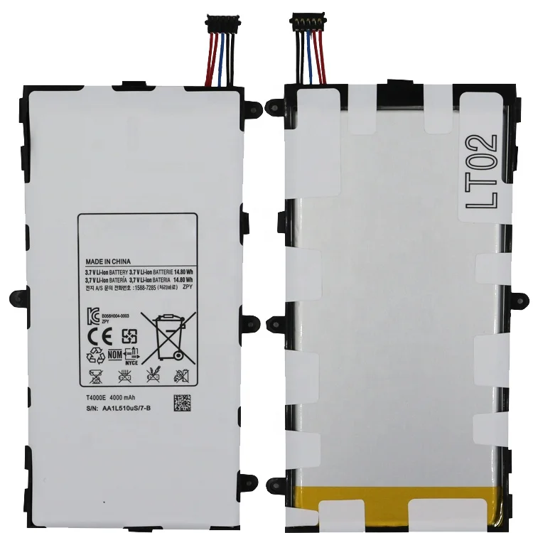 

Replacement Battery T4000E for Galaxy Tab 3 7.0 SM-T210 T211 T215 P3200 Tablet 3.8V 4000mAh Li-ion