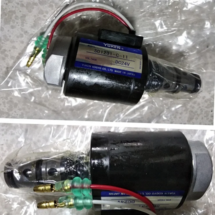 3855370500 Solenoid Valves For Excavators And Cranes Sd1231c11 Dc24v