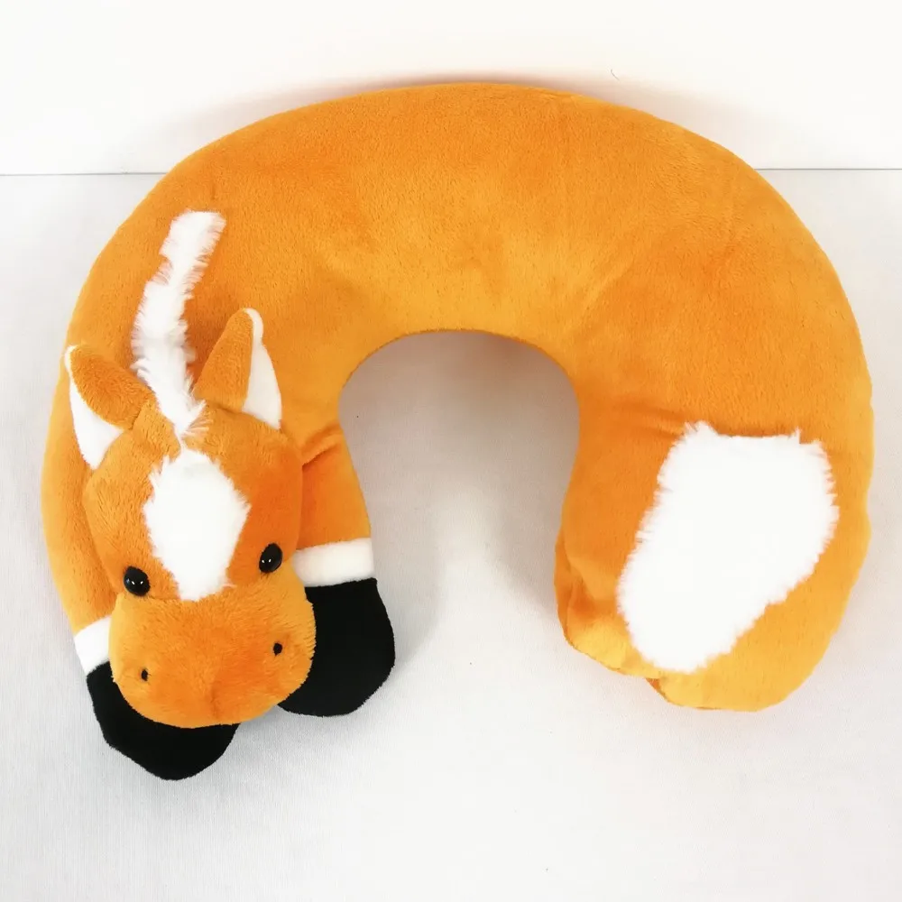 Cute Plush Horse Neck Pillow,Animal Horse Plush Pillow Buy Horse Neck
