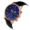 Explosion special quartz man watch most popular belt Simple Large Dial watch wholesale