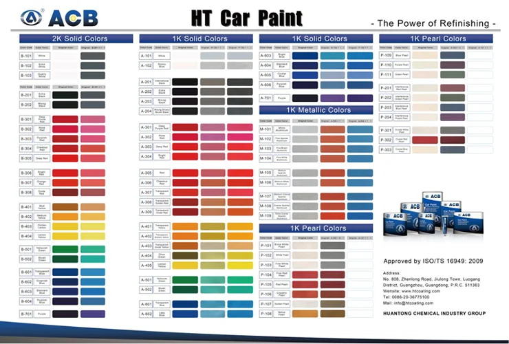 Acb Protection Color Chart 2k Car Paint - Buy 2k Car Paint,Car Paint,Color  Chart 2k Car Paint Product on Alibaba.com