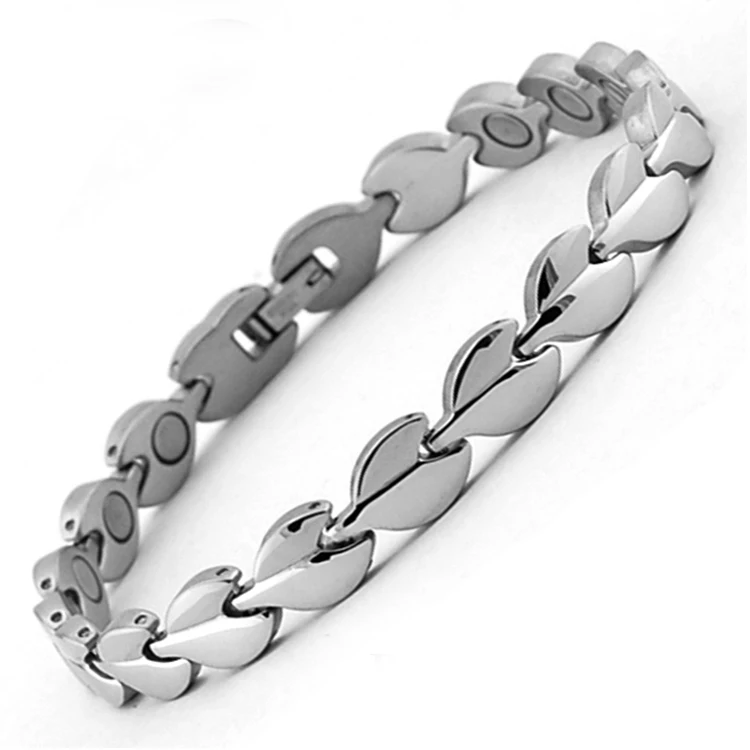

Energinox Stress Relief Health Benefits Magnetic Bio Magnetic Titanium Bracelet