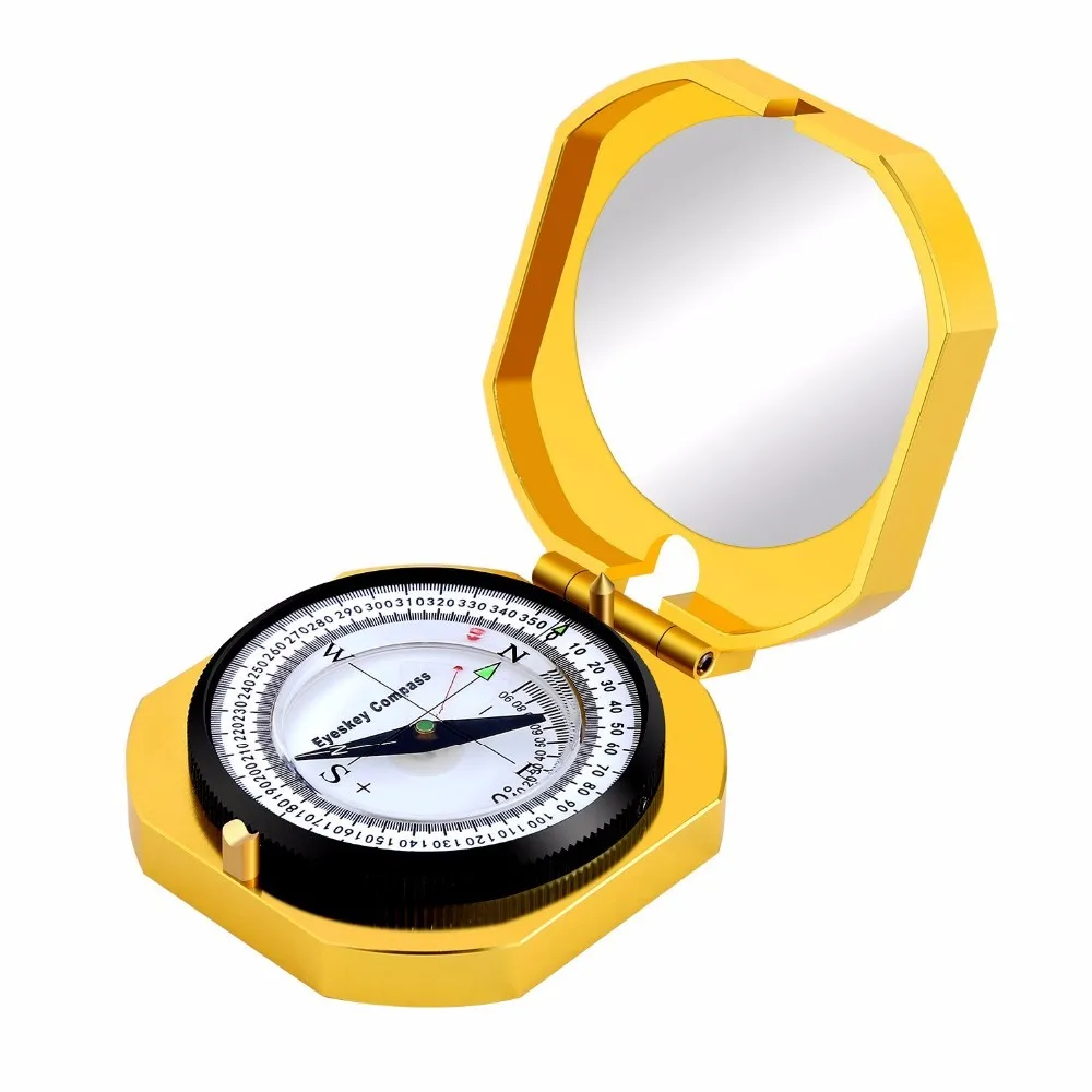 High Quality Small Lightweight Direction Finder Compass Antique Brass