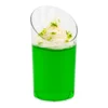 Handmade Custom Round Clear acrylic Incline Shot Glass container display for dessert ice cream cup packaging storage