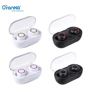 New Arrival TWS wireless earphone With Charging Case for phone music headphone