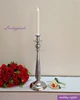 LDJ886 fashion elegant single stem silver plated candlesticks on sale