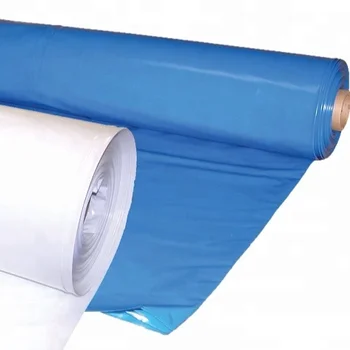 blue plastic wrap